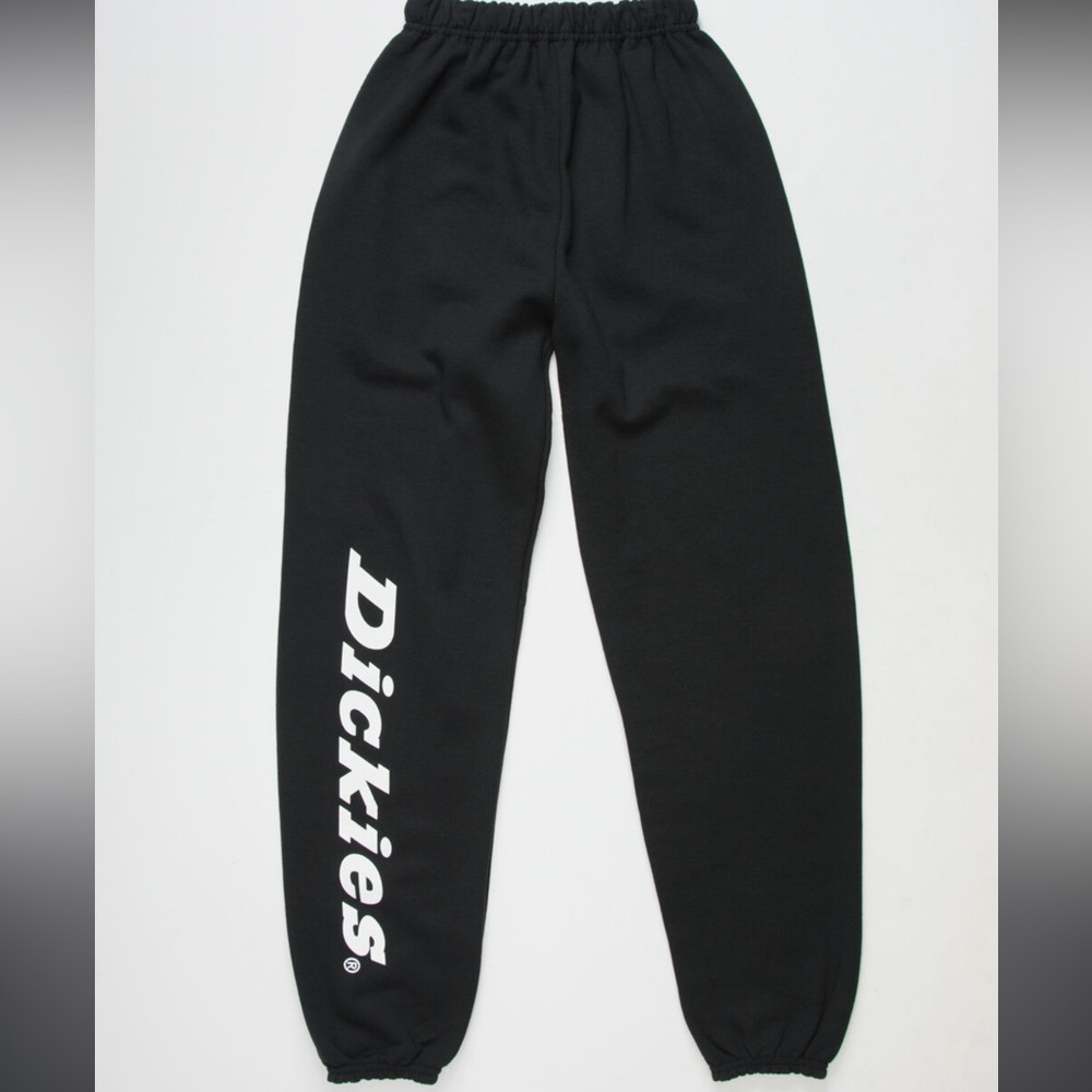 Dickies Boys Black Fleece Sweatpants